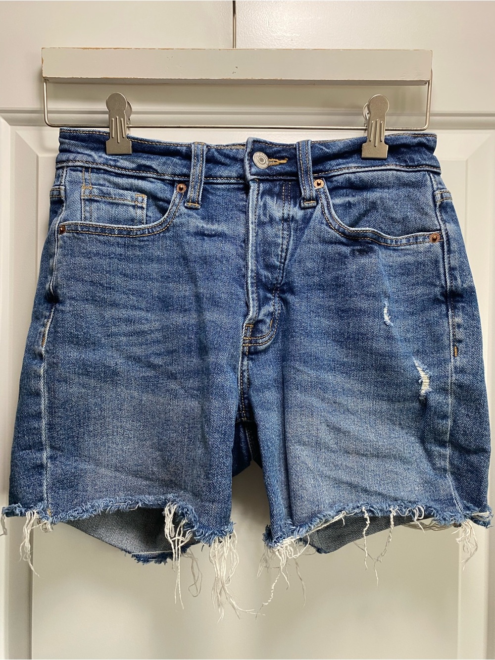 Old Navy Cutoff Jean Shorts O.G. Straight 2